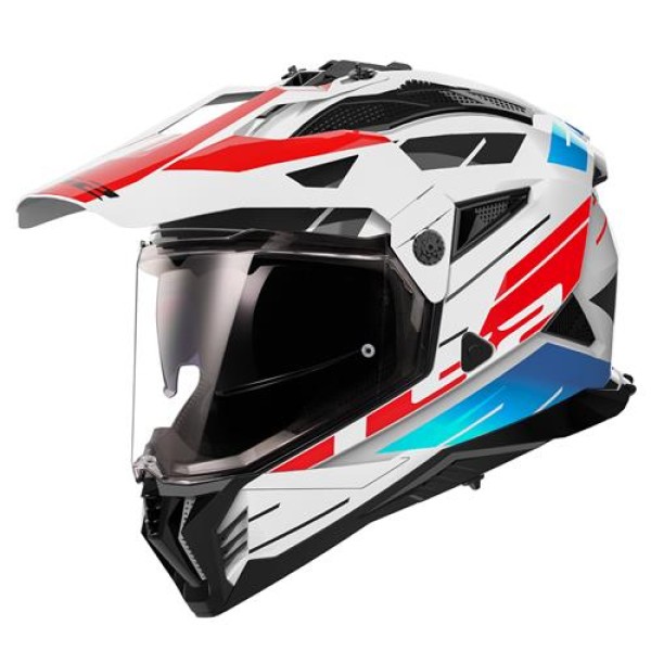 LS2 LS2 MX702 PIONEER II NAMIB WHITE BLUE RED-06